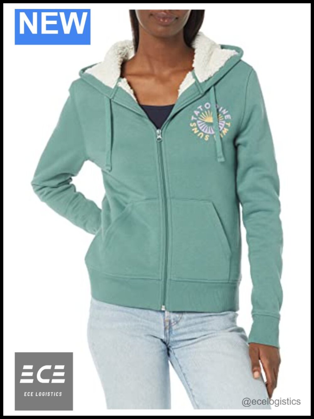 Sherpa-Lined Full-Zip Hooded Fleece Sweatshirt Disney Star Wars